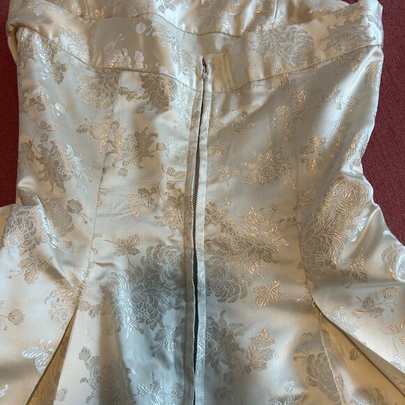 Vintage 60s Silk Dress - Picture 6 of 9